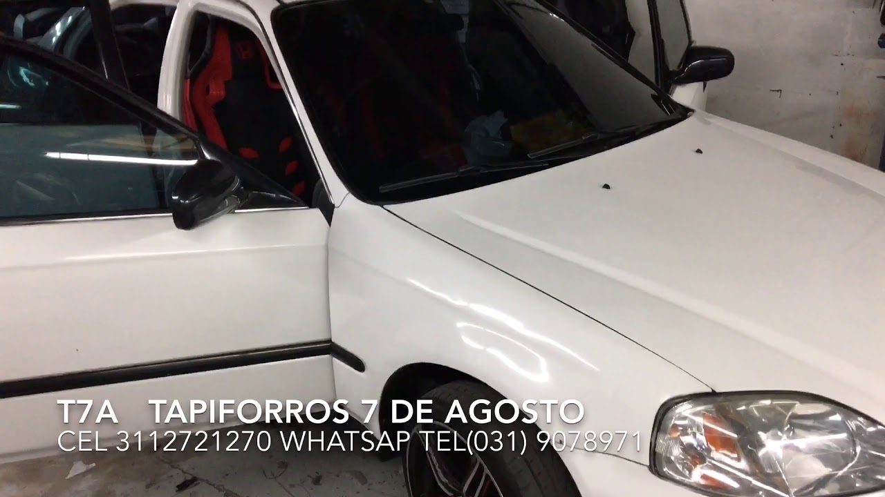 Como queda conversión sillas a deportivas estilo T7A HONDA ACCORD