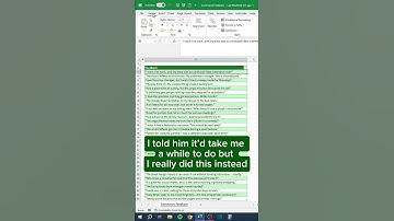 Effortlessly Summarize Feedback in Excel with AI!