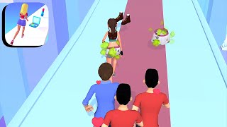 Makeover Run ​- All Levels Gameplay Android,ios (Levels 24-25) screenshot 3