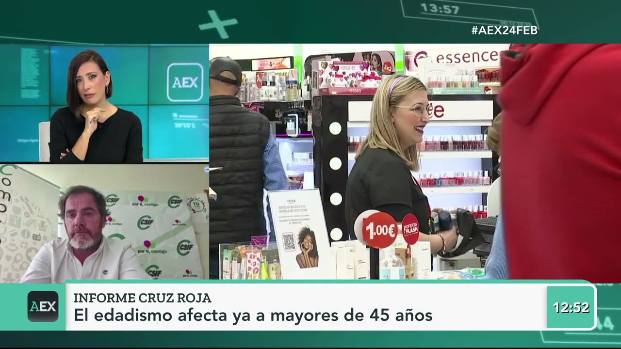 Declaraciones del Responsable Autonómico de la Asesoría Jurídica de CSIF Extremadura sobre edadismo.