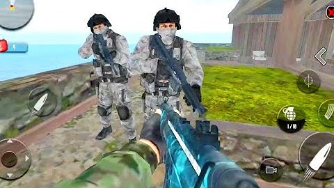 FPS Army Strike Shooting Games:               AndroidGamePlay#Part1