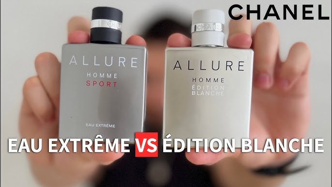 Allure Homme Edition Blanche VS Allure Homme Sport Eau Extreme