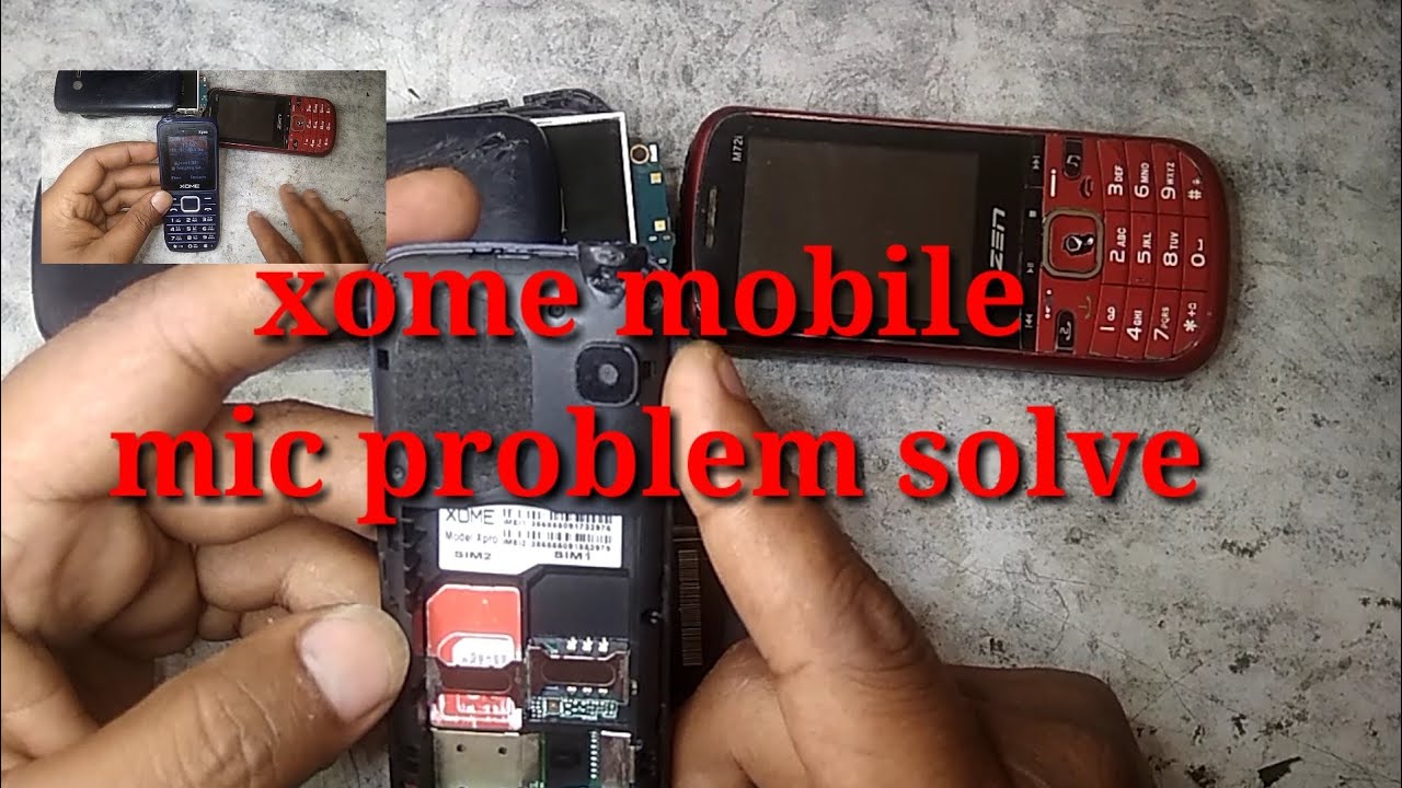 xome mobile mic problem solve