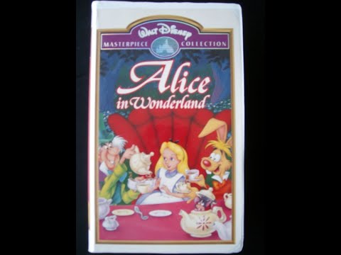 Opening To Alice In Wonderland 1996 VHS