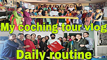 My coching ITDA CALC Dehrdun vlog | Meet My😊 classmates |