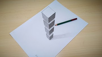 How to draw impossible shapes 3d drawing | easy drawing for kids | easy drawing