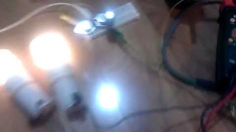 Replication Imhotep Radiant CFL Oscillator and Self-feeding?? Part 1