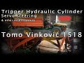 Tomo Vinković 1518 tripper cylinder + other small modification [milling, turning] hydraulic steering