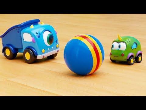 Машинки Мокас 🚕 Новые игрушки (боулинг) 🚙 Развивающие мультфильмы для детей про машинки 🚗