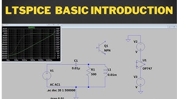 Introduction to LTspice Software - How to make circuit in LTspice Software - LTspice Simulation RC