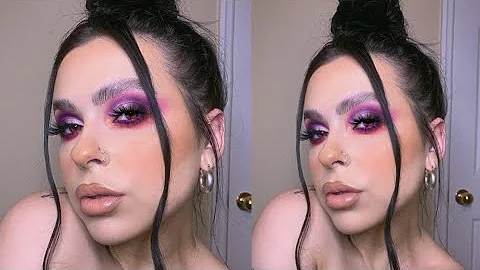 COLORFUL SMOKEY EYE WITH NORVINA COLLECTION 💜 | WITHREDLIIPS