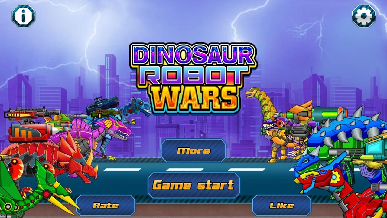 Dinosaur Robot Wars | Best Android/iOS Kids Gameplay HD 2017