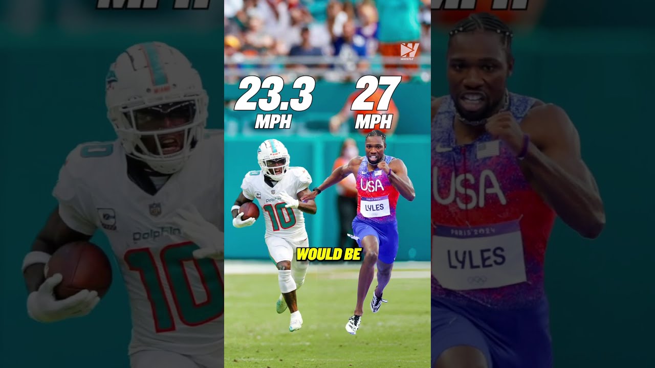 3 Reasons Why Tyreek Hill Will Beat Noah Lyles In A Race 