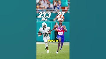Thumbnail of 3 reasons why Tyreek Hill will beat Noah Lyles in a race 👀