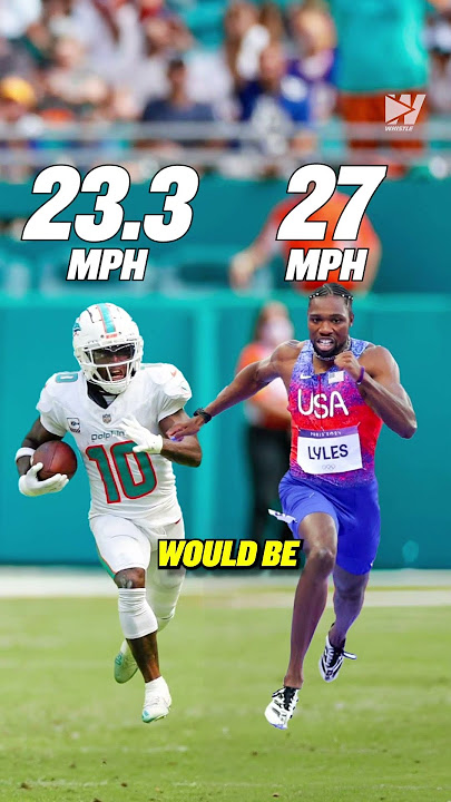 3 reasons why Tyreek Hill will beat Noah Lyles in a race 👀
