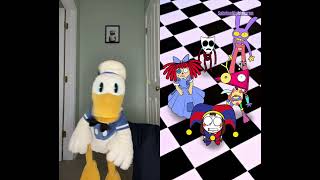 Donald Ducc Thinks Caine Is Horrifying