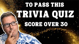 Can You Pass This Trivia Quiz? | Score over 30 correct = Pass screenshot 4