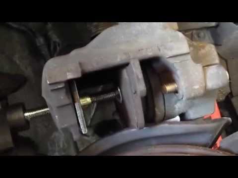 Mercedes SLK, CLK Brake Job DIY brake pad replacement