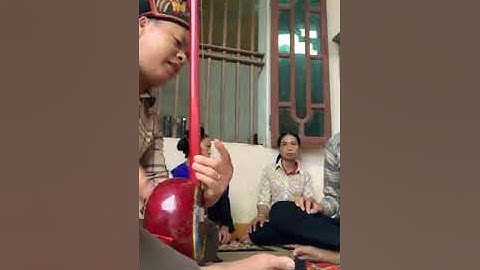 Then Chu Duong hát then làm lễ ở xã kiên lao huyện lục ngạn