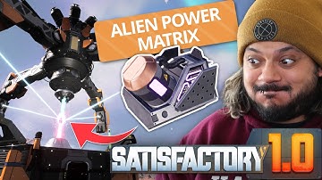 Using Alien Power Matrices to achieve PERFECT power generation in Satisfactory 1.0