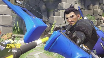 Overwatch Play Of The Game - Hanzo (Eichenwalde)