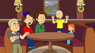 Caillou Misbehaves At Olive Gardengrounded
