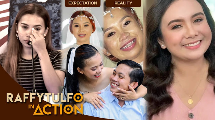 WEDDING ORGANIZER, DINOGSHOW ANG MAKE-UP NI BRIDE!