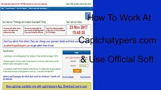 How To Work At Captchatypers And How Use their Official Soft screenshot 4