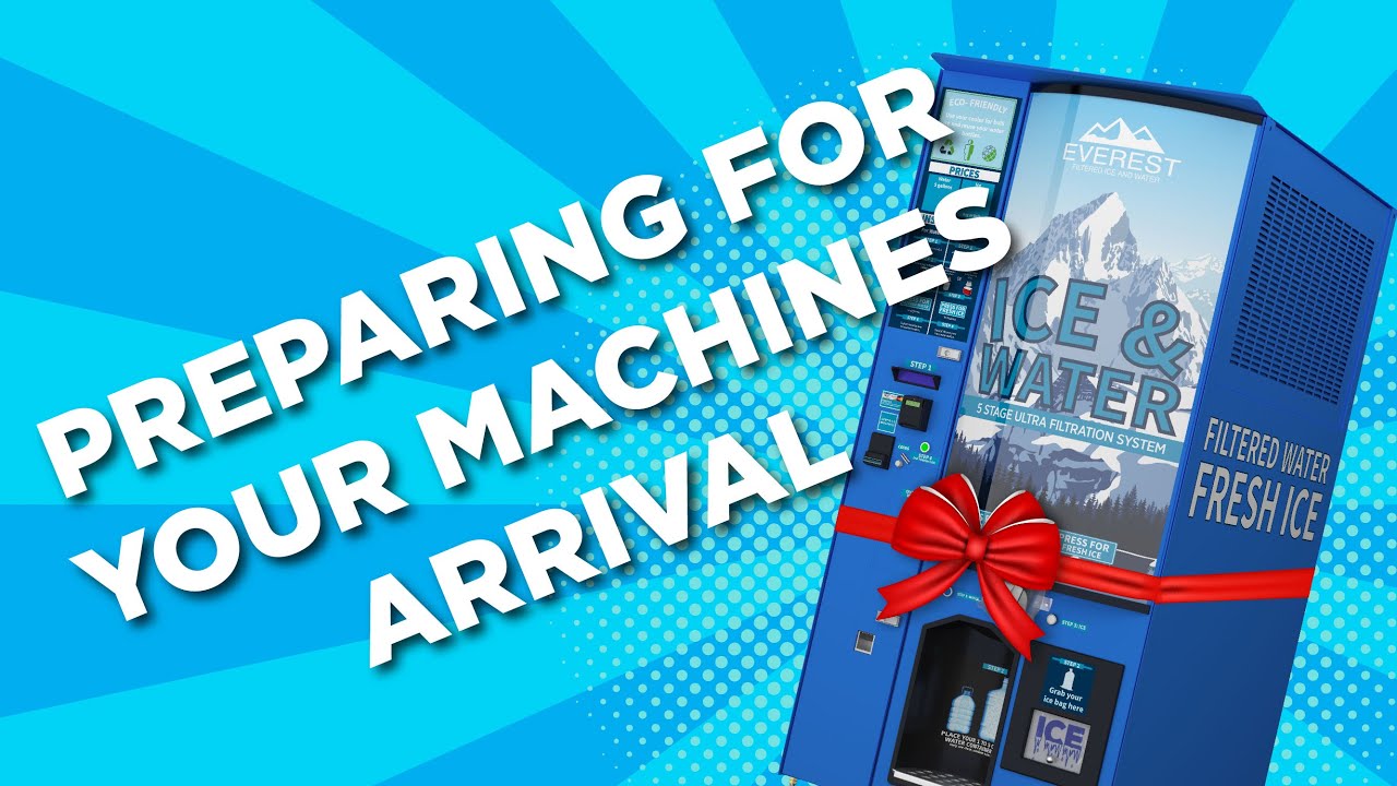 Set yourself up for SUCCESS with a ICE VENDING Machine