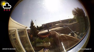 Weather timelapse of Sunday 15 July 2018