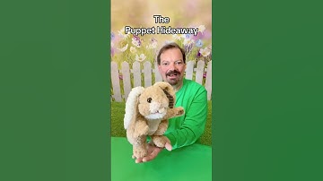 Puppet of the Day – Rabbit made by Folkmanis Puppets – The Puppet Hideaway with Eric Thomsen