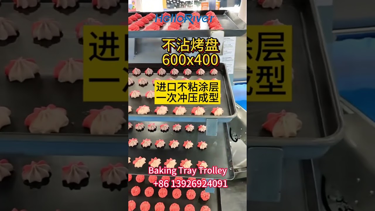 Baking Tray Trolley Stainless Steel Multi-layer Bakery Cooling Rack Bakery Trolley Tray Pan Trolley