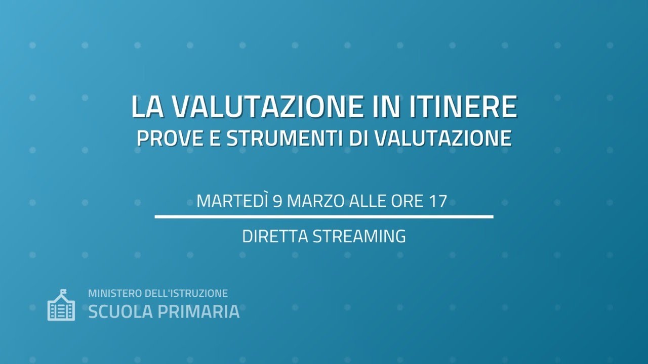 La valutazione in itinere. Prove e strumenti di valutazione - YouTube