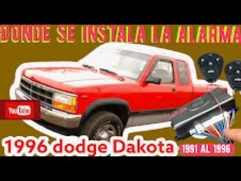 Cómo instalar una alarma de carro 1991 al 1996 dodge Dakota