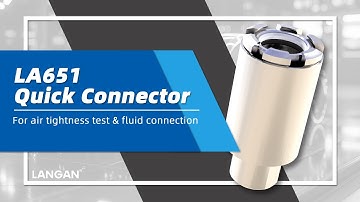 Quick Connector Adapter-- Air Tightness Test  of E-mobility