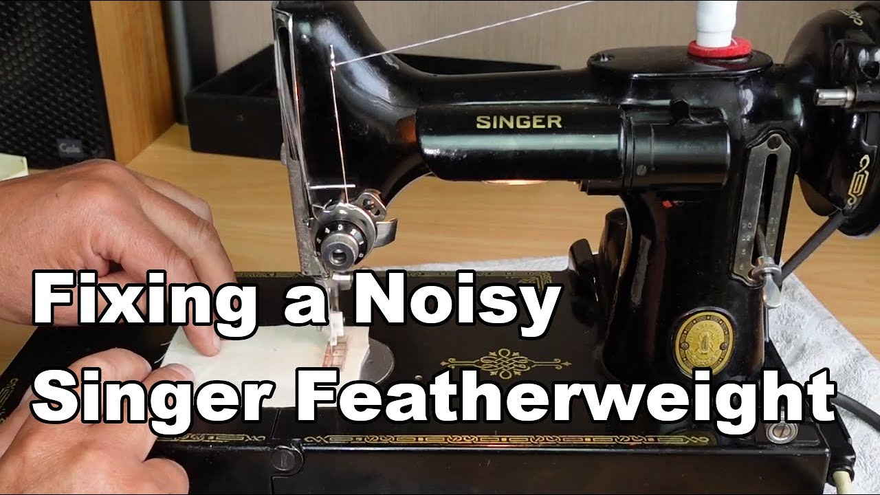 Singer Featherweight 221 Tutorial for Cleaning & Polishing