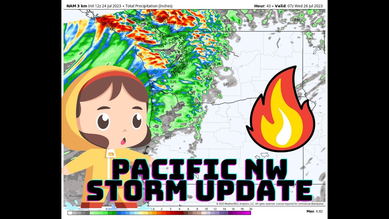 Pacific NW Off-Season Storm update - YouTube