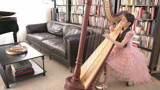 M. Mchedelov - Aljonushka. Charlotte Ngo - 9 year old harpist.