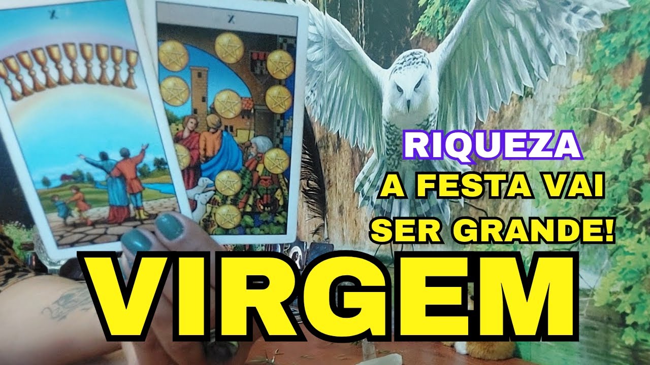 VIRGEM 💰RIQUEZA MESMO!🥂 A FESTA VAI SER GRANDE! 🌟ELEVAÇÃO ESPIRITUAL #virgem #virgo