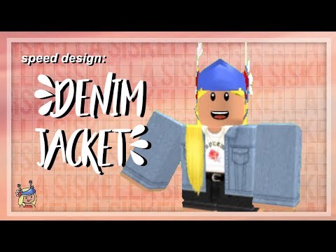 Roblox Speed Design Denim Jacket Siskella Youtube - black stripes and black extentions roblox