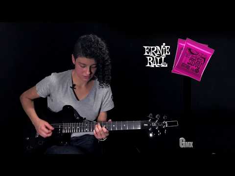 Cuerdas ERNIE BALL SUPER SLINKY con Aletia en GuitarraMX
