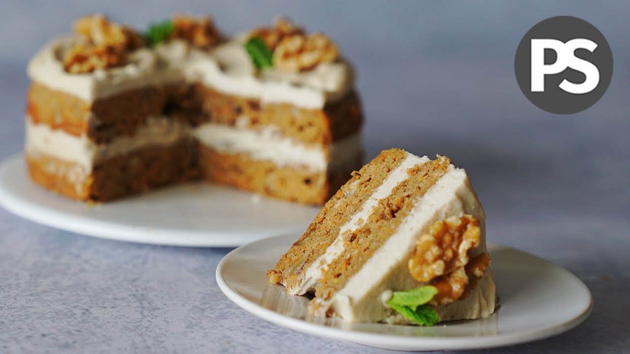 TARTA DE ZANAHORIA | SALUDABLE Y FÁCIL | AUXY