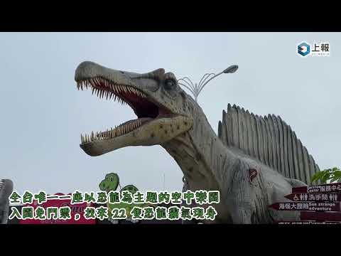 【影片】高雄夢時代「恐龍探索樂園」 6米高暴龍霸氣坐鎮