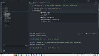 Belajar Python -  List Slicing