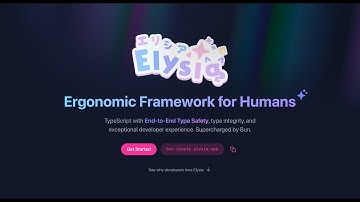 Elysia.JS - Один из лучших Node.JS Backend фреймворков