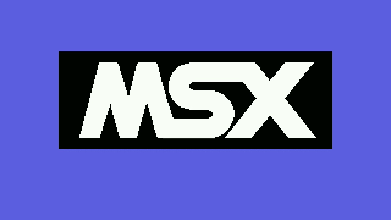 MSX1 boot logo by gdx (original version) - YouTube