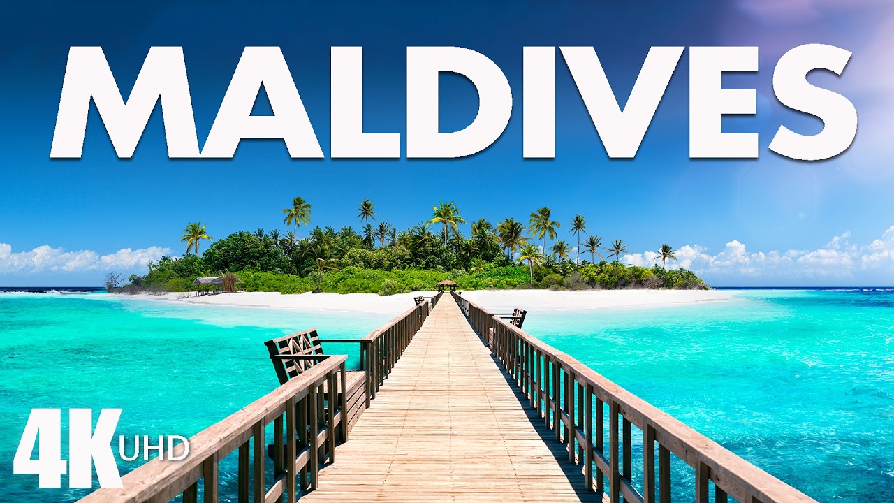 MALDIVES in 4K UHD | Scenic Nature Film with Cinematic Music in 4K Video Ultra HD