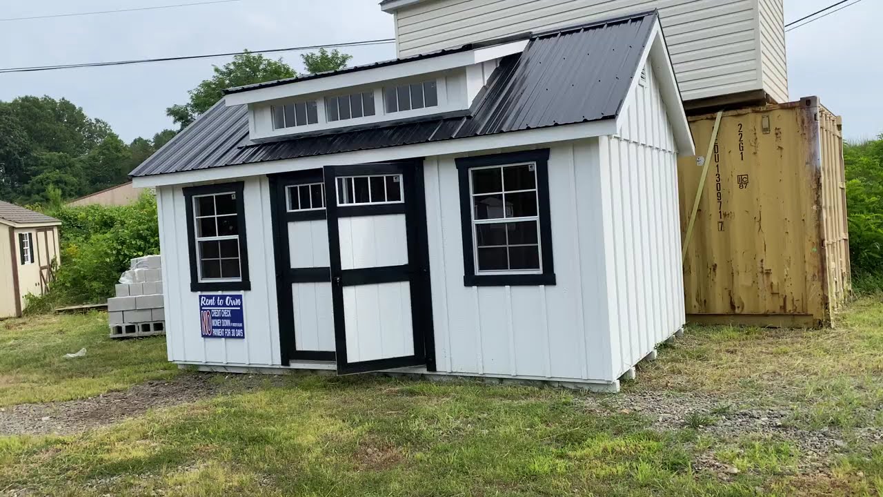 P12713 - 10x16 Kingston Storage Shed