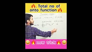 Total no of onto function for 12 th jee nda #viralvideo #arunsir 🔥🔥💫💫💯💯👌👌💫💫