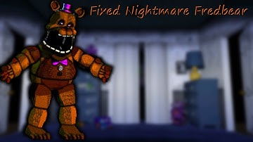 FNaF Speed Edit - Fixed Nightmare Fredbear!